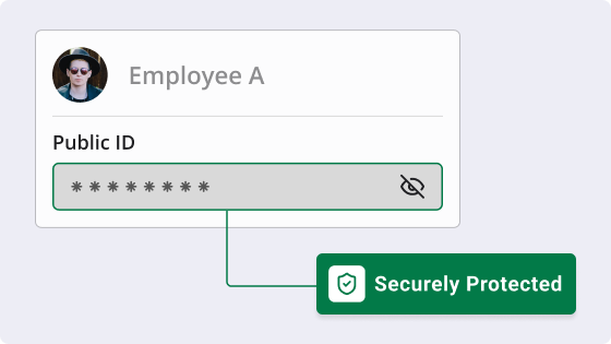 Handle personal data safely with proper control over viewing and use