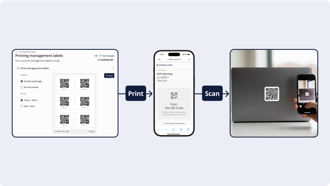 Balance inventory accuracy and efficiency with QR code operations